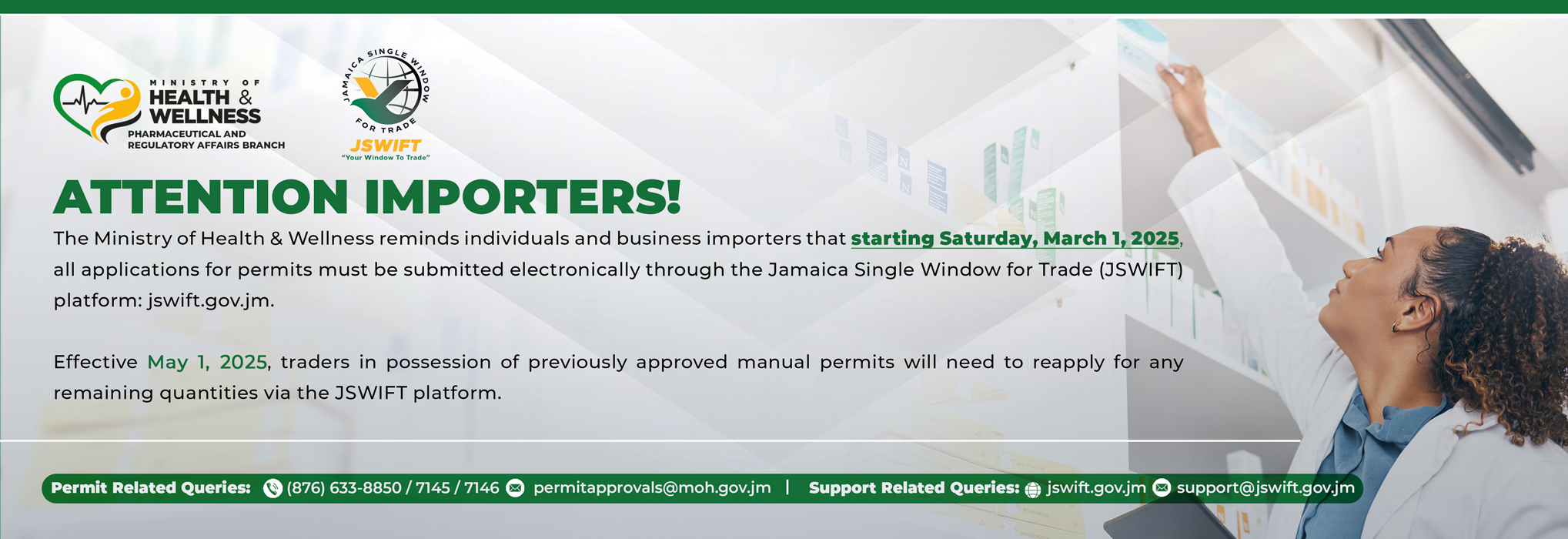Jamaica customs agency country above self